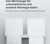 Zahnputzbecher doppel mit Halterung Zahnbürstenhalter Produktbild-Vorschau 7