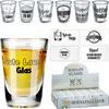 24x Schnapsglas Display 6fach sortiert Trinksprüche Glas Produktbild-Vorschau 8