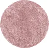 Hochflor Teppich SYDNEY Rosa 80 cm Rund Produktbild-Vorschau 1
