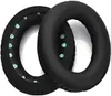 Two black headphone ear pads are shown against a white background. Produktbild-Vorschau