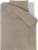 Sleeptime Chevron Teddy Taupe 140 x 200/220 cm Anteprima dell’immagine prodotto 1