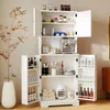 OYAJIA Sideboard Modernes Küchenschrank, mit 6 Türablagen Produktbild-Vorschau 2