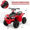 COSTWAY 12V quad elettrico per bambini, quad elettrico con Anteprima dell’immagine prodotto 2