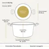 Hoffmann Kochtopf hoch Ø 28 cm Aluguss Antihaft 7,5 l mit Produktbild-Vorschau 4