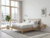 CONSOLE DE NUIT MURALE WOHNLING, 45x30 cm, en bois d'acacia Voir les images du produit 2