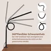 LED-Schreibtischlampe zum Anklipsen, 3 Farben und 10 Produktbild-Vorschau 4