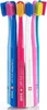 A group of colorful toothbrushes standing upright against a white background. Náhled obrázku produktu