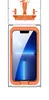 A screen protector installation kit with a phone inside. Produktbild-Vorschau