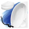 Wanna Akrylowa Zestaw 4w1 Asymetryczna 155x95 Prawa Biała + Podgląd zdjęcia produktu 2