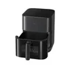 A black air fryer with its basket pulled out, shown against a white background. Anteprima dell’immagine prodotto