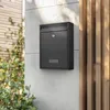 Theo&Cleo XL Briefkasten Anthrazit, Wandmontage, mit Produktbild-Vorschau 6
