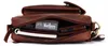 Leder Handgelenktasche Reise Handtasche kleine Produktbild-Vorschau 6