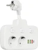 Rallonge multiprise KOBI LINEA PRO Blanc 2 compartiments Voir les images du produit 1