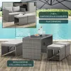 SVITA ATHINA Sitzgruppe Outdoor Gartenmöbel Set Balkonmöbel Produktbild-Vorschau 2