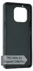 A black TPU phone case shown from the inside, with a text overlay indicating compatibility. Podgląd zdjęcia produktu