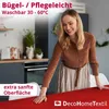 DecoHomeTextil Leinen Optik Tischdecke Dunkelrot Eckig 90 x Produktbild-Vorschau 7