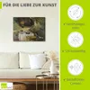 ARTland Leinwandbild Im Garten Claude Monets in Argenteuil Produktbild-Vorschau 2