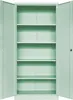 An empty, light green metal filing cabinet with both doors open. Anteprima dell’immagine prodotto