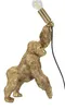 Mauro Ferretti Gorilla stolní lampa E14 22,5x16x40 cm zlatá Náhled obrázku produktu 8