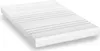 A white mattress with a ribbed surface is shown from a diagonal angle against a white background. Produktbild-Vorschau