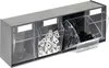 INDUSTRIAL Kleinteilemagazin 4-fach 60 x 20,7 x 13,7 cm Produktbild-Vorschau 2