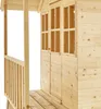 Spielhaus auf Stelzen mit Rutsche COLLINE Braun Produktbild-Vorschau 8