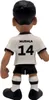 Back view of a figurine of a soccer player. Anteprima dell’immagine prodotto
