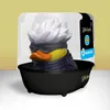 A rubber duck toy resembling Satoru Gojo from Jujutsu Kaisen, sitting in a black bathtub. Podgląd zdjęcia produktu