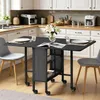BEALIFE Tavolo da pranzo pieghevole 130x80x74 cm con Anteprima dell’immagine prodotto 8