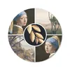 MuchoWow® Mauspad Mousepad Mädchen mit Perlenohrring - Produktbild-Vorschau 1