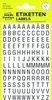 Avery Zweckform® 3720 3720 Étiquettes de lettres - A-Z, 6,5 Voir les images du produit 5