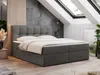 MKS MEBLE Boxspringbett 200x200 mit Bettkasten, Bett mit Produktbild-Vorschau 1
