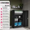 Aktenschrank abschließbar 140 x 90 x 40 cm Produktbild-Vorschau 2