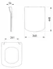 Creavit GLANC WC-Sitz, SLIM, Soft Close, weiß Produktbild-Vorschau 9