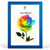 MG Design Bilderrahmen 24 x 30 cm - Fotorahmen mit Blau Produktbild-Vorschau 1
