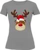Rentier Rudolf süßes Weihnachtsmotiv - Weihnachten Produktbild-Vorschau 2