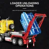 Reobrix 22016 RC Container LKW Klemmbaustein Müllfahrzeug Produktbild-Vorschau 2