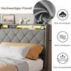 Čalouněná postel ProximaX 90 x 200 cm s LED osvětlením a Náhled obrázku produktu 6