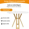 MODFU: Tavolo da pranzo, tavolino da caffè per 4-6 persone, Anteprima dell’immagine prodotto 10