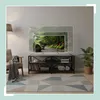 Relaxdays TV-Lowboard, 4 Fächer, offenes TV-Regal bis 60 Produktbild-Vorschau 3