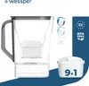 Wessper Kühlschrank-Wasserfilterkanne D3 Slim AquaMax 2,7 L Produktbild-Vorschau 1