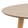 Home Runder Esstisch Torkil - Farbe Eiche - 140 x 140 x 76 Produktbild-Vorschau 3