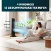 Princess Turmventilator 32x32x91 cm, 12 Geschwindigkeiten, Produktbild-Vorschau 6