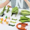 MalPlay Mega Dinosaur 260 Teile Autostrecke | Dino Magic Produktbild-Vorschau 4