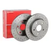 2x BREMBO Bremsscheibe 08.A912.1X für TOYOTA AURIS (NZE18_ Produktbild-Vorschau 2
