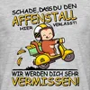 Spreadshirt Abschied Kollege | Affenstall Verlassen Männer Produktbild-Vorschau 2