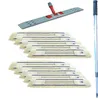 Wischmopp Set "Premium" mit Teleskopstiel 80 cm inkl. 10 x Produktbild-Vorschau 1