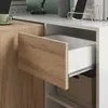 Vicco Schreibtisch Ben, 145 x 46.4 cm, Weiß/Sonoma Produktbild-Vorschau 5