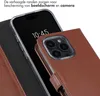 Selencia Genuine Leather Bookcase dla Apple iPhone 16 Pro Podgląd zdjęcia produktu 4