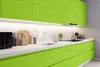 Patifix - Feuilles unies 10-1260 LIMETTE MATTE - largeur 45 Voir les images du produit 2